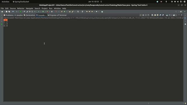 Java constructor chaining|| use of this() and super() || Session-99|| Java | Heapcode смотреть онлайн