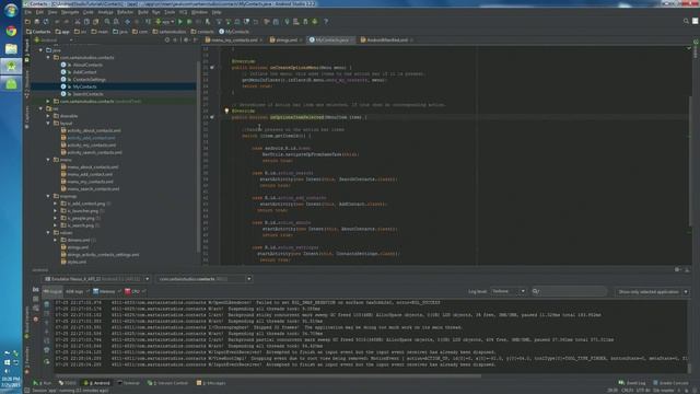 2/4 How to add buttons to action bar Android Studio смотреть онлайн