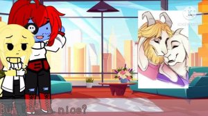 Undertale react to their ships || My AU || read description ||