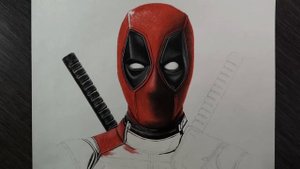 Drawing DeadPooL / Рисуем Дэдпула