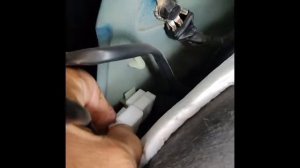 Hyundai car I40 rear tail light removal