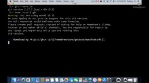 Git Essentials - MAC Installation