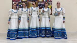 Ансамбль казачьей песни ВГУЮ "Атаман" с песней "За тихой рекою" (сл. С.Трофимов)