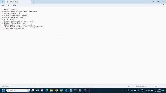 Beginners Tutorial on Mobile App Automation using Appium NodeJs and WebDriverIO | Appium 2.0 |