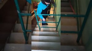 Сборка вышки туры на лестнице от пункта проката Воронеж.Ялмад.РФ