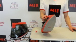 Как пользоваться утюгом с парогенератором MIE Assistente di Vapore? Видео инструкция.