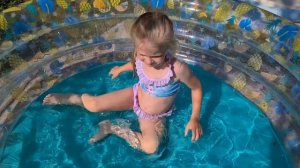 Детский бассейн на даче