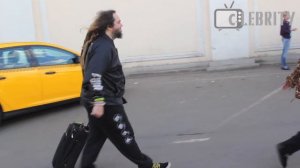 Max Cavalera arrived to train station in Moscow, 14.05.2014 / Макс Кавалера приехал в Москву