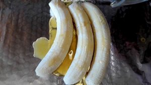 Бананы? запечённые в духовке Вегетарианский десерт