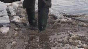 В городе Далматово начали подготовку в весеннему паводку