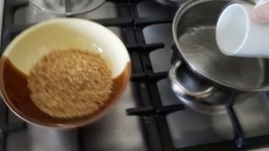 Гречневые хлопья моментального приготовления.