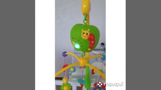 Мобиль с проектором на кроватку смотреть онлайн