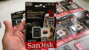 Карта памяти SanDisk Extreme Pro microSDXC 64Gb UHS-I U3 V30 A2