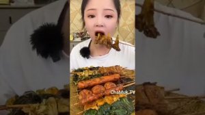 Китайцы едят на камеру / Асмр еда / Asmr Chinese Food Mukbang Eating Show... ✔️?✔️?✔️?