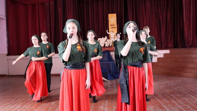 Инсценированная военная песня "А нам нужна одна Победа" смотреть онлайн