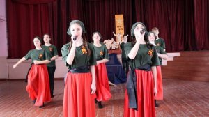 Инсценированная военная песня "А нам нужна одна Победа"