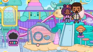 Тока бока ( toca boca) секреты локации парк развлечений. Ищем крампетов.