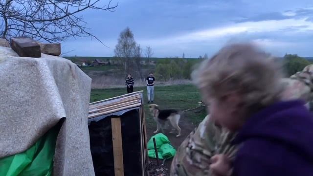 Переезд в деревню/ Деревенский влог/ Привезли кирпич для печки/ Мотоблок Агат с тележкой/ смотреть онлайн