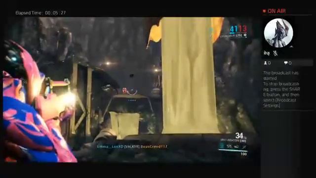 Warframe multiplayer gameplay PS4 смотреть онлайн