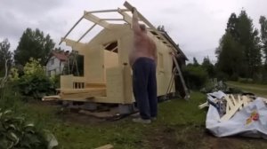 Садовый дачный домик своими руками