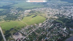 Тотьма с высоты птичьего полета , история города Тотьма