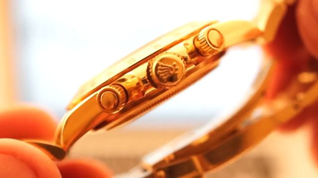 Часы Rolex Cosmograph Daytona Gold RG-001 смотреть онлайн