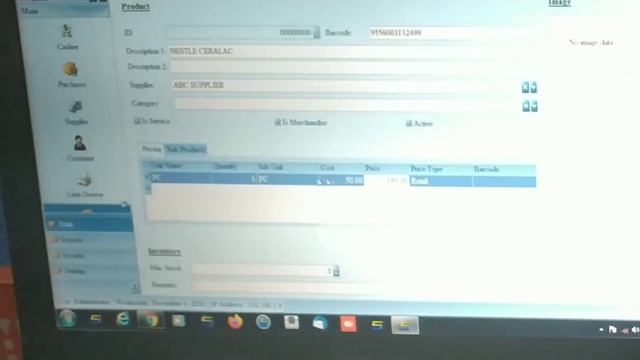 BARCODE SCANNER WITH (POS) POINT OF SALES SYSTEM DEMO