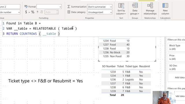 Let's explore how I used RELATEDTABLE and RELATED DAX Functions