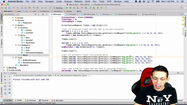 LibGDX Part 24: Growing Mario - Creating Super Mario Bros смотреть онлайн