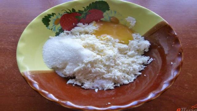 Шоколадные ленивые вареники из творога