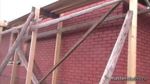 Подмости и леса/Способы риштовки на кирпичную кладку -[School masterkladki]