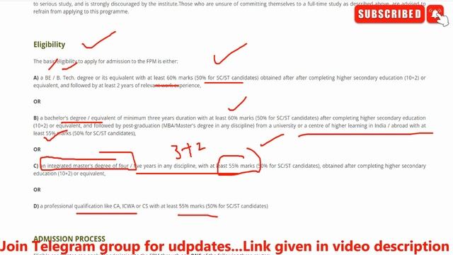 New PhD/FPM Notice 2022 | PhD Admission| FPM |PhD Admission Notification 2022I PhD Notification