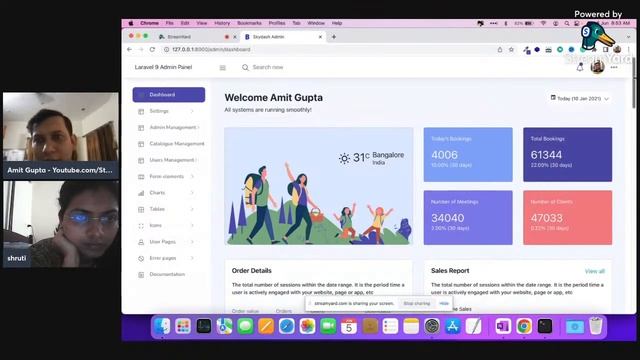 Laravel 9 Tutorial / Live Session | Multi Vendor Ecommerce Website in Laravel 9 | Review Part 0 - 4