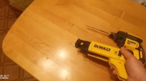 Минусы и личный отзыв о ленточном шуруповёрте DEWALT
