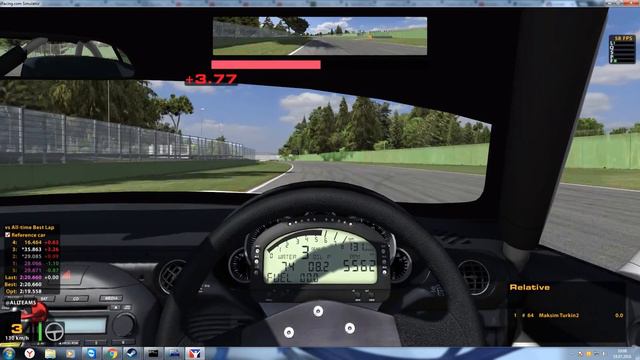 iRacing обзор трассы Имола + плюс не много о рекламе.