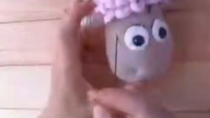 Как вышить реснички вязаной игрушке, оформляем глаза, амигуруми, плюшевая овечка крючком