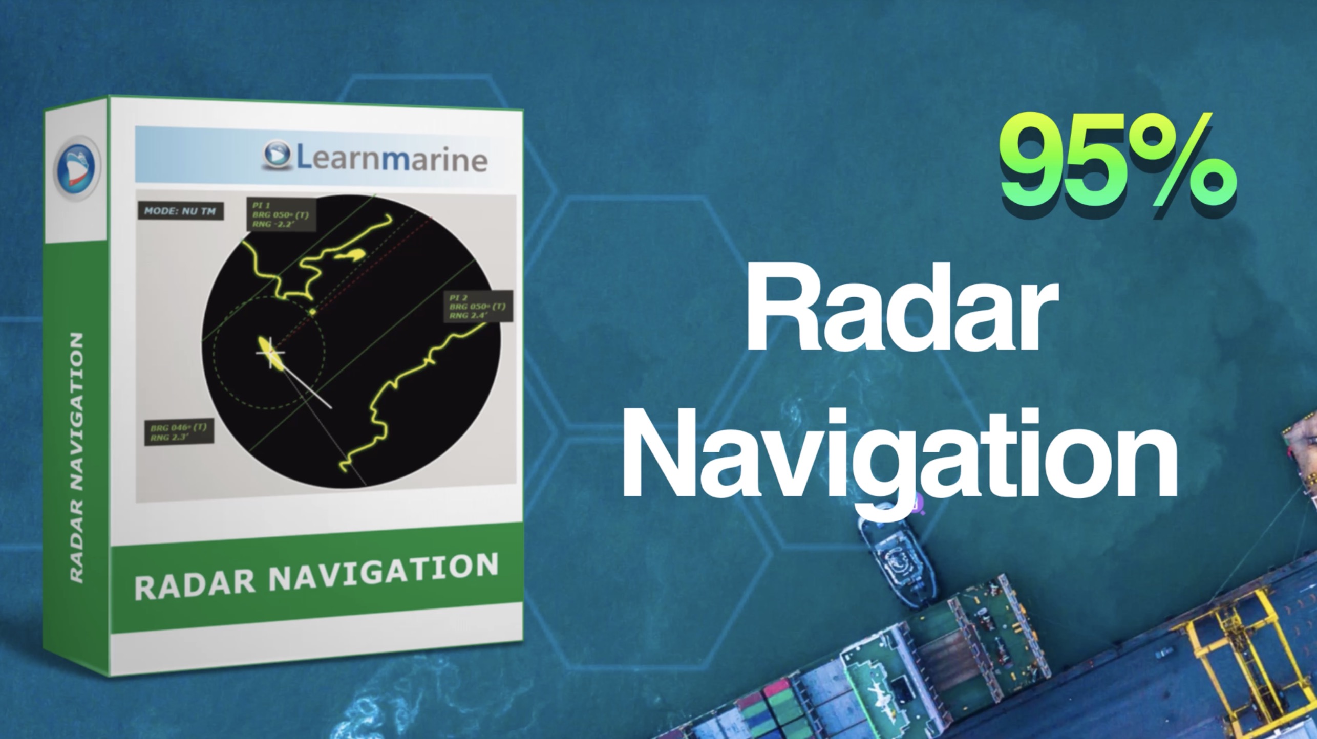 95% - Radar Navigation, Learnmarine - прохожу тест