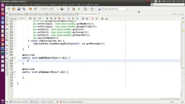 Java Desktop ABM Básico (Parte 3/8) - Swing, DAO, MVC y PostgreSQL смотреть онлайн