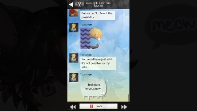 Mystic Messenger - утренние чаты 5 день (Рут Джумина. русский перевод) смотреть онлайн
