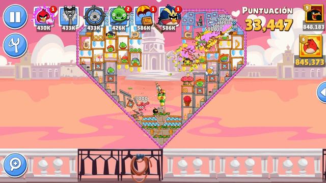 Angry Birds Friends All Levels Tournament 885 Highscore POWER-UP walkthrough смотреть онлайн