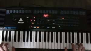Keyboard ROLAND e-16 - prezentacja, demo