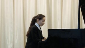 Ж. Дамаз. Адажиетто, исполняет Янышева Карина