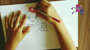 Как РИСОВАТЬ МАМУ ДЛИННЫЕ НОГИ - Poppy Playtime Chapter 2. Мама длинные ноги. Рисунок шедевр ??