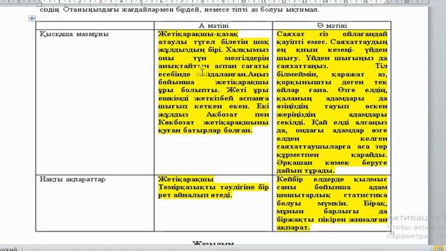 5 сынып Қазақ тілі ТЖБ 4  тоқсан / Қазақ тілі 5 сынып ТЖБ 4 тоқсан