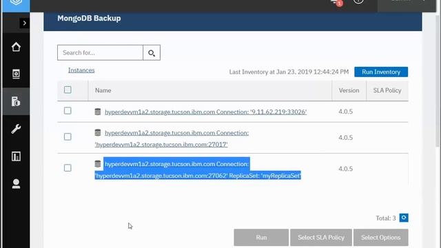 IBM Spectrum Protect Plus MongoDB - Demo смотреть онлайн