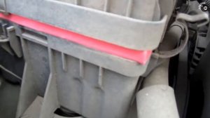 Шевроле Ланос 1.5 Замена воздушного фильтра / Chevrolet Lanos air filter