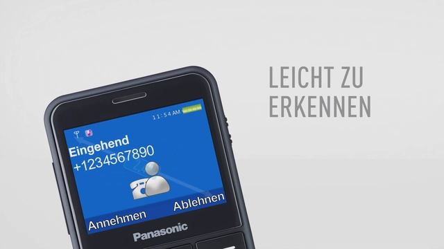 Das Easy Use Mobiltelefon KX-TU155 | Panasonic Produktvorstellung смотреть онлайн