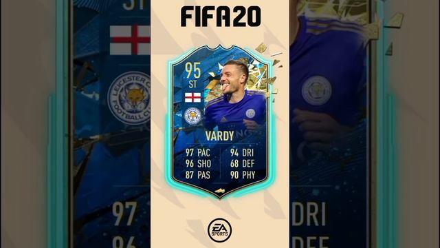 Jamie Vardy from the past to the future in FIFA 💙 #jamievardy #fifa23