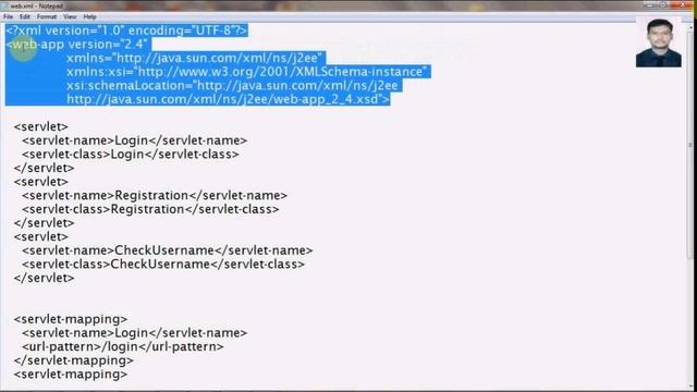 How to make a java web Project (Easy Way) (Step-3 web.xml 1 of 11 files)