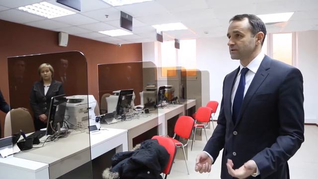 Открытие МФЦ в Краснознаменске